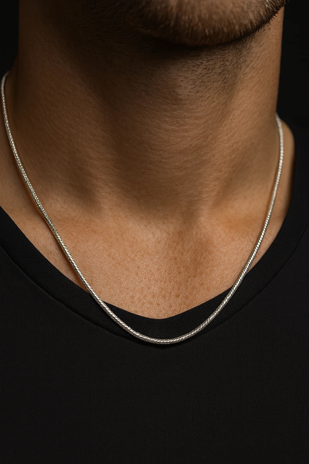 925 Sterling Silver Rope Chain for Men & Women | Hallmarked Twisted Silver Chain| Premium Chain by SK Jewellers