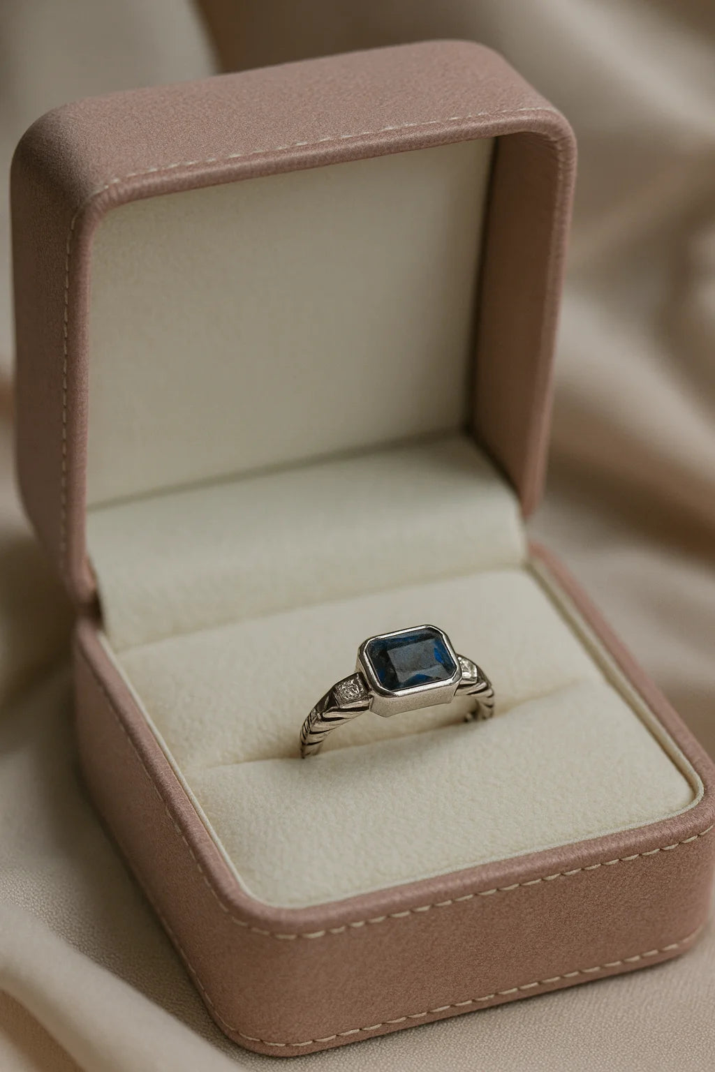 Midnight Majesty — 925 Silver Sapphire Rings for Royal Enchantment