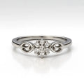 Eternal Blossom — 925 Silver Floral Rings for Timeless Beauty