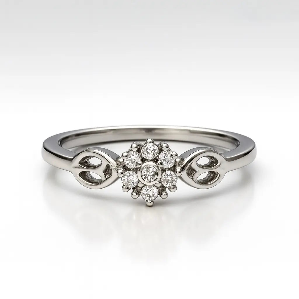 Eternal Blossom — 925 Silver Floral Rings for Timeless Beauty