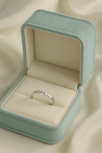 Aurora Halo Flight — 925 Silver Diamond Rings for Wishes That Learn to Fly