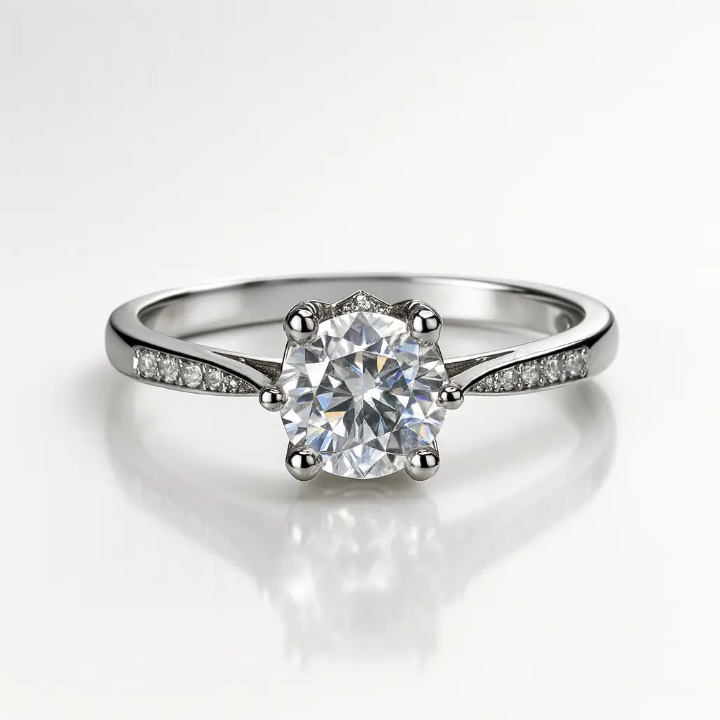 Eternal Brilliance — 925 Silver Solitaire Rings for Unforgettable Moments