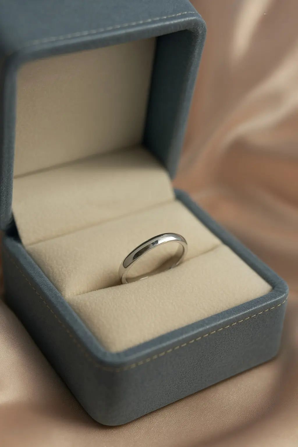 925 Pure Silver Classic Plain Band Rings | Minimal Unisex Promise Ring for Daily Wear