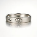 925 Pure Silver Heart Promise Band — A Symbol of Pure Love, Loyalty & Forever Connection