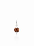 Rudraksh Silver Pendant | 925 Sterling Silver