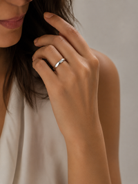 925 Pure Silver Classic Plain Band Rings | Minimal Unisex Promise Ring for Daily Wear