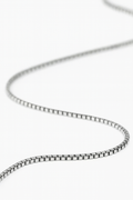 Premium Silver Box Chain – Minimal, Durable & Modern