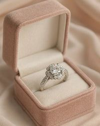 The Forever Bloom Rings — 925 Pure Silver with solitaire Sparkle for Everlasting Love