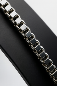 Premium Silver Box Chain – Minimal, Durable & Modern
