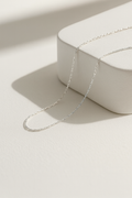 Men’s Premium Silver Chain – Minimal Design, Hypoallergenic & Long-Lasting Shine