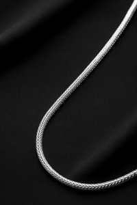 Men's Sterling Silver Herobone Chain  – Minimalist Everyday Jewelry