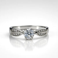 Eternal Radiance — 925 Silver Solitaire Rings for Timeless Love