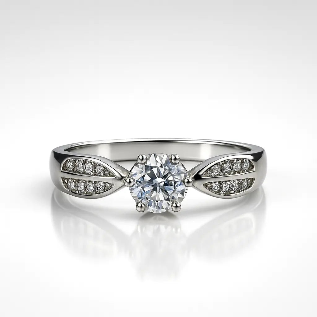 Eternal Radiance — 925 Silver Solitaire Rings for Timeless Love
