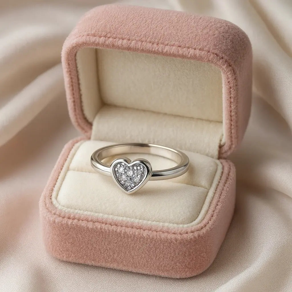 Heartfelt Elegance — 925 Silver Heart Rings for Love That Shines