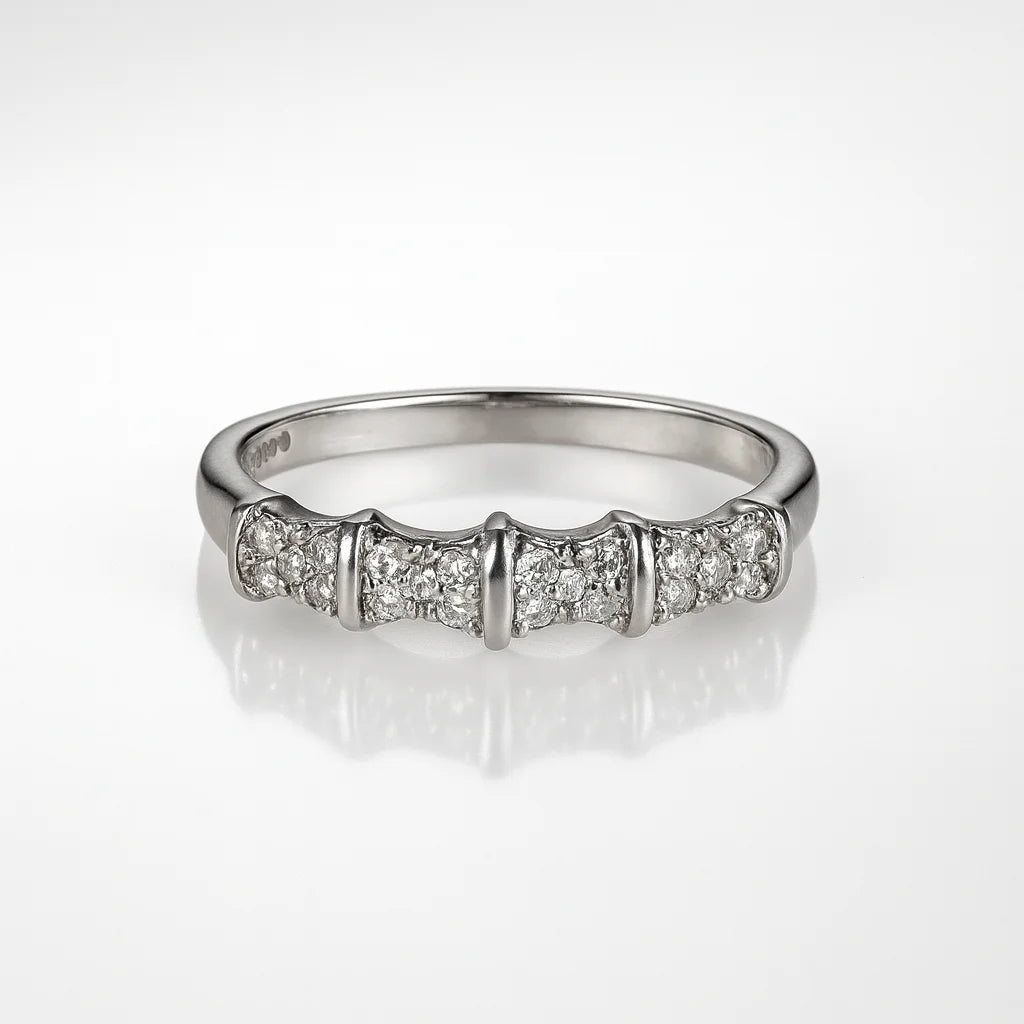 Moonlit Elegance — 925 Silver Diamond Rings for Radiant Nights
