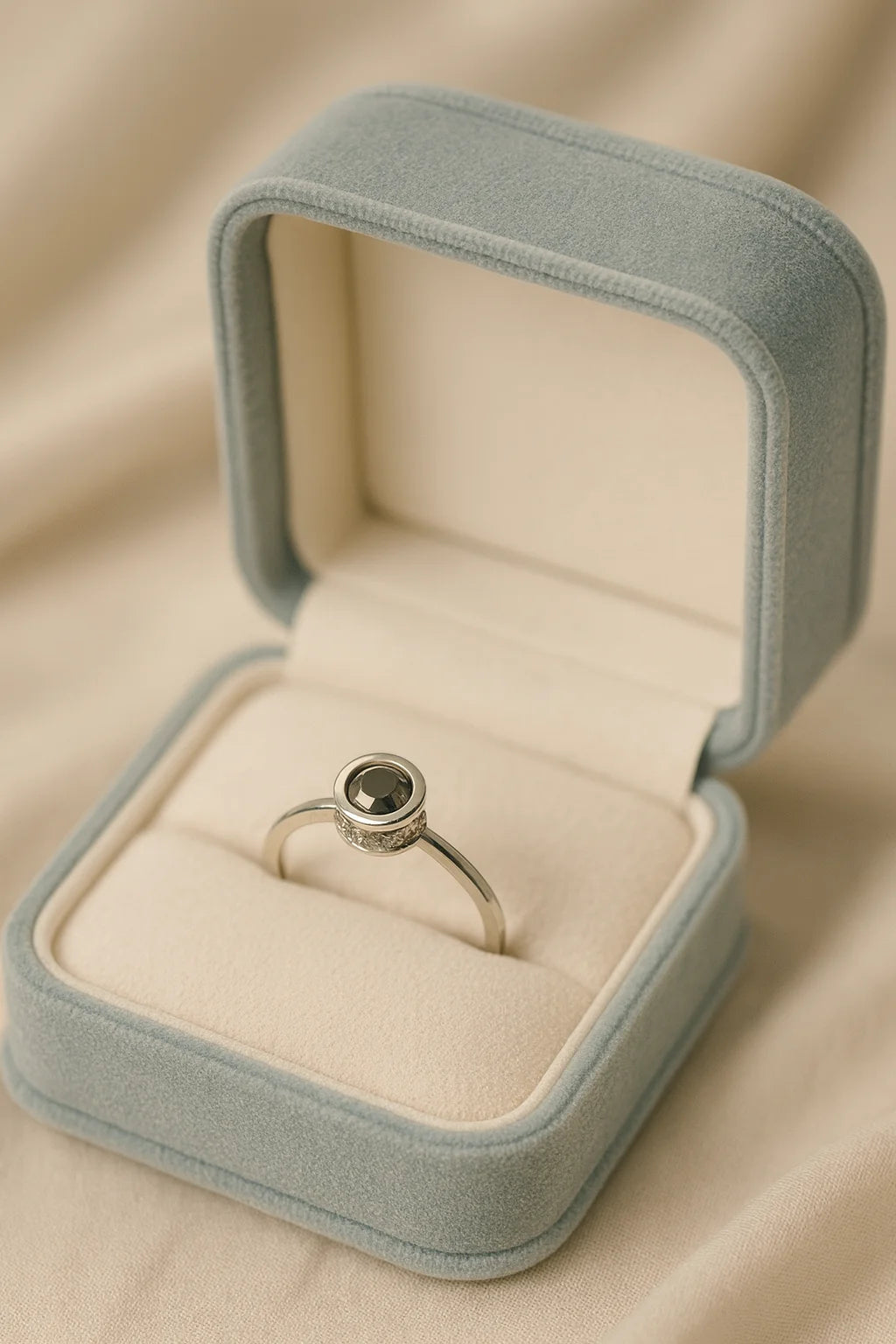 Twilight Enigma — 925 Silver Black Onyx Rings for Mysterious Elegance