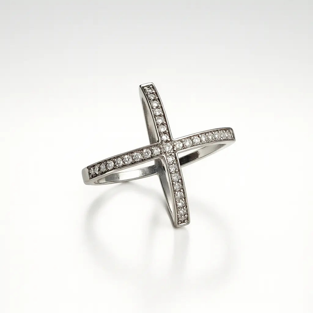 Divine Radiance — 925 Silver Cross Rings for Spiritual Elegance