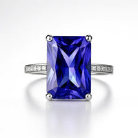 Majestic Sapphire Dream — 925 Silver Rings for Unforgettable Elegance