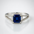 Midnight Majesty — 925 Silver Sapphire Rings for Unforgettable Nights