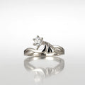 The Ethereal Princess — Luxurious Solitaire Silver Rings for Timeless Romance