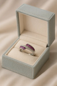 Crimson Symphony — 925 Silver Ruby Rings for a Melody of Elegance