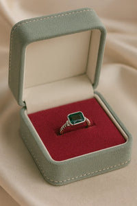 Emerald Reverie — 925 Silver Rings for Timeless Emerald Charm