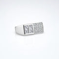 The Mens Brilliance — 925 Silver Diamond Rings for Timeless Elegance