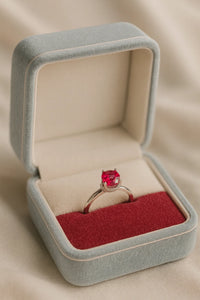 Midnight Vow Sonata — 925 Silver Ruby Rings for Hearts That Choose Fire