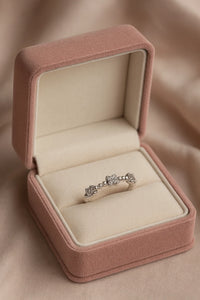 Floral Symphony — 925 Silver Diamond Rings for Nature's Elegance