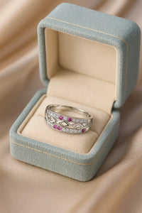 Enchanted Amethyst Symphony — 925 Silver Rings for a Melody of Elegance