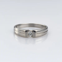Eternal Beacon — Gleaming 925 Silver Solitaire Rings for Love’s Radiance