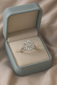 Sunburst Elegance — Breathtaking Silver Ritual Solé Rings for Radiant Occasions