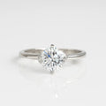 Lightbringer Splendor — Radiant Solitaire Rings Piercing the Dawn in Luxe 925 Silver
