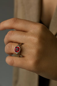 Scarlet Dreams — 925 Silver Ruby Rings for Unforgettable Moments