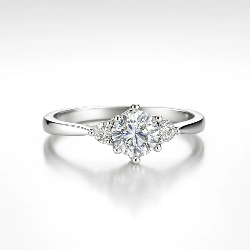 Eternal Brilliance — 925 Silver Solitaire Rings for Unforgettable Moments