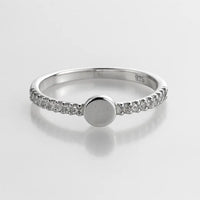 Celestial Halo — 925 Silver Solitaire Rings for Timeless Elegance