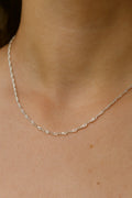 Premium Twisted Silver Chain – Minimalist Everyday Statement Jewelry