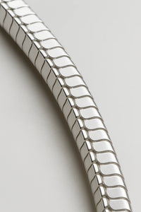 Premium Silver Sleek Snake Chain for Men – Minimalist Daily Wear