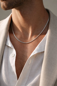 Premium Silver Box Chain – Minimal, Durable & Modern