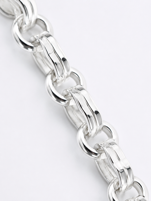 Helix Forge Silver Bracelet – The Strength & Character