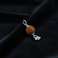 Rudraksh Silver Pendant | 925 Sterling Silver | S.K Jewellers
